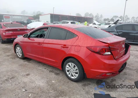 2020 Hyundai Elantra Se from USA, damaged, VIN 5NPD74LFXLH503093